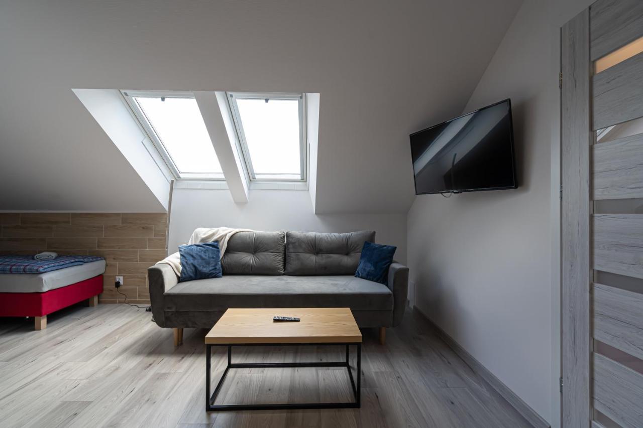 City Center Apartments Lofty Z Klimatyzacja เอากุสตูฟ ภายนอก รูปภาพ