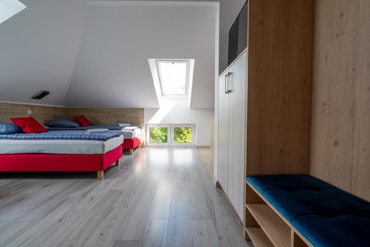 City Center Apartments Lofty Z Klimatyzacja เอากุสตูฟ ภายนอก รูปภาพ