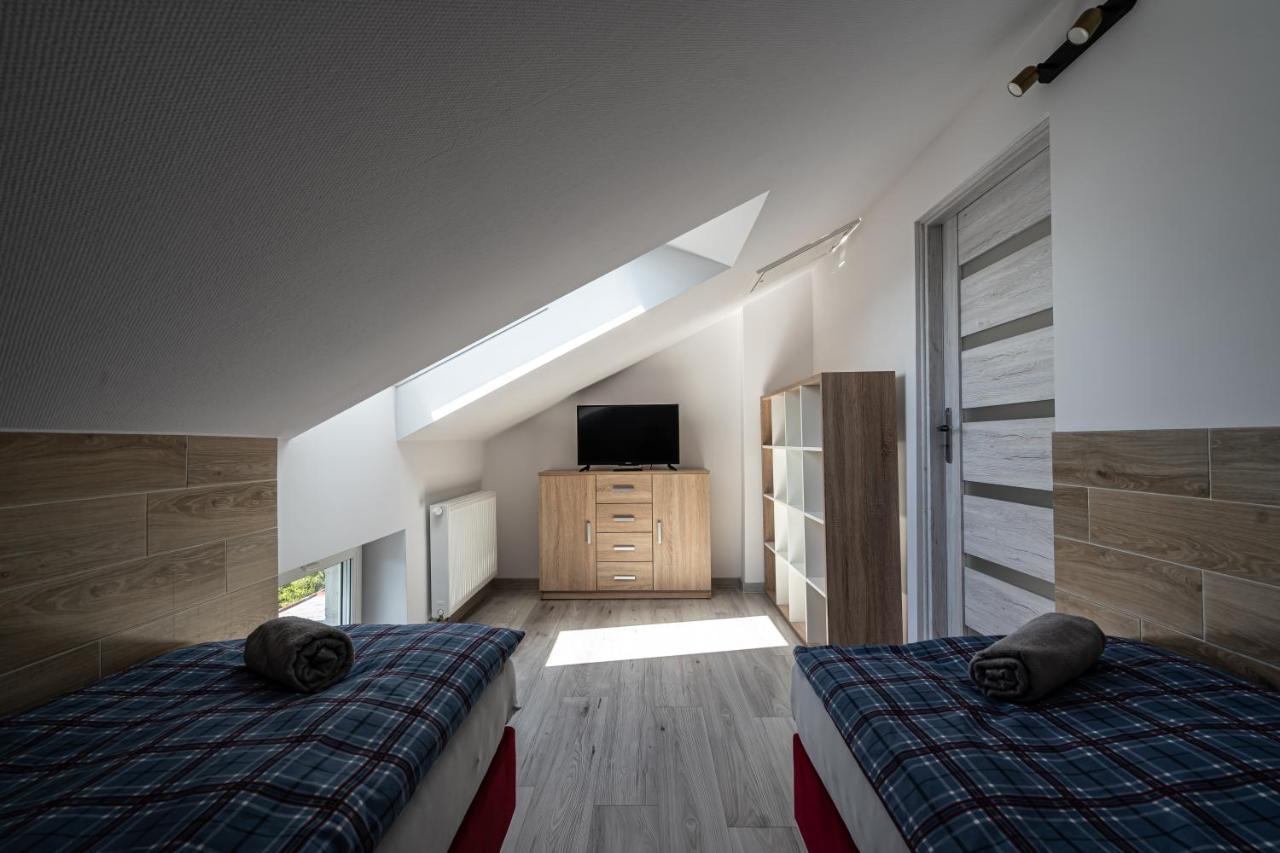City Center Apartments Lofty Z Klimatyzacja เอากุสตูฟ ภายนอก รูปภาพ